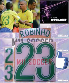 ESTAMPADO SELECCION DE BRASIL 2006-2007