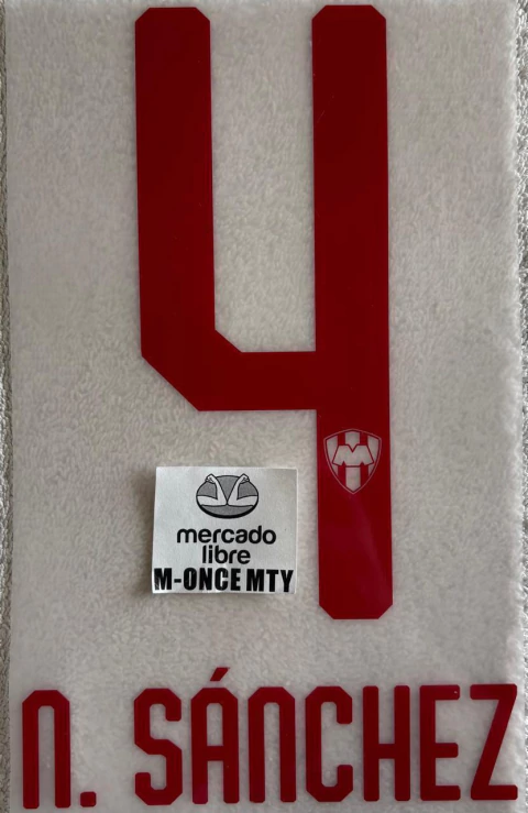 ESTAMPADO RAYADOS DE MONTERREY 2019-2020 #4 N. SANCHEZ LOCAL - comprar en línea