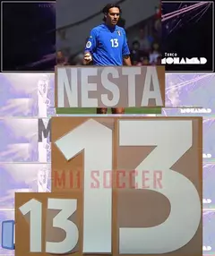 ESTAMPADO SELECCION DE ITALIA 2000-2001 - M11soccer