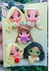 kit princesa 3 ( Alice, Ana, Elza, Aurora e Mirabel )
