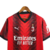 Camisa Milan Home 23/24 - Torcedor Puma Masculina - Vermelho e Preto - NB