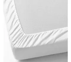 Sábana Ajustable Microfibra - Blanco Salem