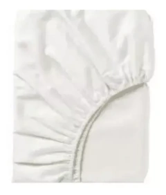 Sábana Ajustable 90x190 Percal - Blanco Salem