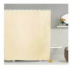 Cortina de Baño Tela Batista con Alforzas - comprar online