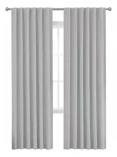 Juego Cortinas BlackOut Textil Blanco París en internet