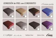 Frazada de Piel con Corderito - comprar online