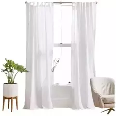 Juego de Cortinas de Voile para Barral en internet