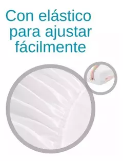Cubreprotector de Colchón Impermeable - Blanco Salem