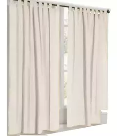 Juego de Cortinas Gross Rústico para Barral - comprar online