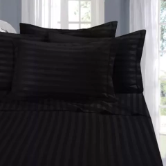 Juego de Sábanas 600 Hilos Dobby Queen - Blanco Salem