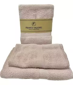 Juego Toalla y Toallón 500g Colores - Blanco Salem