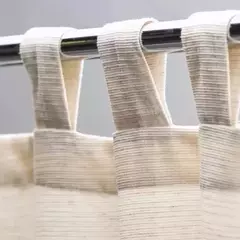 Juego de Cortinas Madrás para Barral
