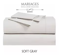 Juego de Sábanas Luxury Hotelera - Blanco Salem