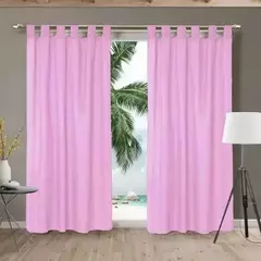 Juego Cortina Tropical Mecánico - Blanco Salem