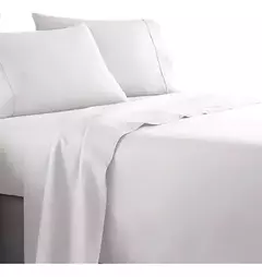 Juego de Sábanas Soft 600 Hilos - Blanco Salem