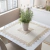 Toalha Mesa Bordada 85x85 Jolitex Arizona Bege
