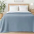 Manta Microfibra Casal Liss Habitat Céu Azul - Girassol Bordados | Cama - Mesa - Banho
