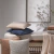 Manta Decorativa Sofá Dohler Piquet Trico 1,50x1,20 Cinza - Girassol Bordados | Cama - Mesa - Banho