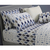 Jogo Cama Lençol King 180 Fios Sonhare Salomao Azul - comprar online
