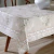 Toalha Mesa Retangular 6 Lugares Dohler Impermeavel Adele Bege - loja online