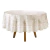 Toalha Mesa Redonda 8 Lugares Dohler Impermeavel Adele Bege - Girassol Bordados | Cama - Mesa - Banho