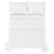 Edredom Queen 300 Fios Karsten Algodão Egípicio Bossa Branco - Girassol Bordados | Cama - Mesa - Banho