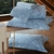 Kit 2 Fronhas 200 Fios Naturalle Campos Jordao Azul - Girassol Bordados | Cama - Mesa - Banho