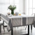 Toalha Mesa Quadrada 8 Lugares 1,80x1,80 Buddemeyer Impermeavel Lush Cinza - comprar online