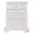Edredom Casal 200 Fios Trussardi Mompiano Branco - loja online