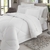 Jogo Cama Solteiro 200 Fios Naturalle Liso Branco - Girassol Bordados | Cama - Mesa - Banho