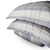 Kit Colcha Casal Malha Lynel Braid Azul Cinza - comprar online