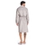 Roupao Robe Fleece Adulto Daniela Tombini Leo Cinza - loja online