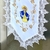 Caminho Trilho Mesa Bordado 0,40x1,50 Rudder Vaticano Branco - loja online