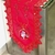 Caminho Trilho Mesa Bordado 0,40x1,80 Rudder Natal Vermelho - comprar online