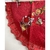 Toalha Mesa Bordada Redonda 85cm Rudder Natal Vermelha - comprar online