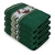 Kit 4 Panos Copa Cavhome Atoalhado Natal Verde