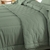 Kit Colcha Solteiro 200 Fios Karsten 2 Peças Tom Verde - Girassol Bordados | Cama - Mesa - Banho