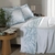 Jogo Cama Casal 200 Fios Dohler Julia Azul - Girassol Bordados | Cama - Mesa - Banho