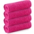 Kit 4 Toalhas Banhao Praia Piscina Hotel Lufamar Rosa