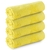 Kit 4 Toalhas Banhao Praia Piscina Hotel Lufamar Amarela