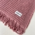 Manta Decorativa Cavhome Piquet Rosa - comprar online