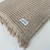 Manta Decorativa Cavhome Piquet Bege - comprar online