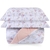 Kit Colcha Queen 180 Fios Sonhare Lara Rosa