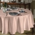 Toalha Mesa Redonda 4 Lugares Dohler Requinte Rosa - comprar online