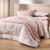 Jogo Cama Queen 200 Fios Karsten Paloma Rosa