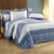 Kit Edredom Queen 300 Fios Altenburg Mare Azul - Girassol Bordados | Cama - Mesa - Banho