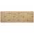 Tapete Passadeira 0,66x2,30 Antiderrapante Sisal Terracota Bege - Girassol Bordados | Cama - Mesa - Banho