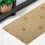 Tapete Passadeira 0,66x2,30 Antiderrapante Sisal Terracota Bege na internet