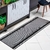 Tapete Passadeira 0,66x1,80 Antiderrapante Sisal Cinza - comprar online