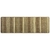 Tapete Passadeira 0,66x1,80 Antiderrapante Sisal Mescla Marrom - Girassol Bordados | Cama - Mesa - Banho